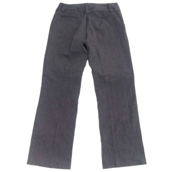 Daisy Fuentes Sz 4 gray pants women's outdoor button zipper pockets logo adult - Picture 2 of 8